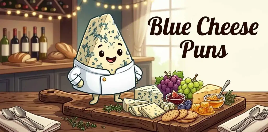 Blue cheese gourmet character
