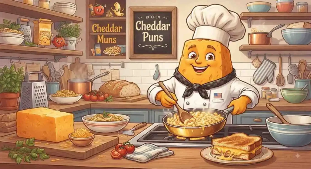 Cheddar cheese chef cooking