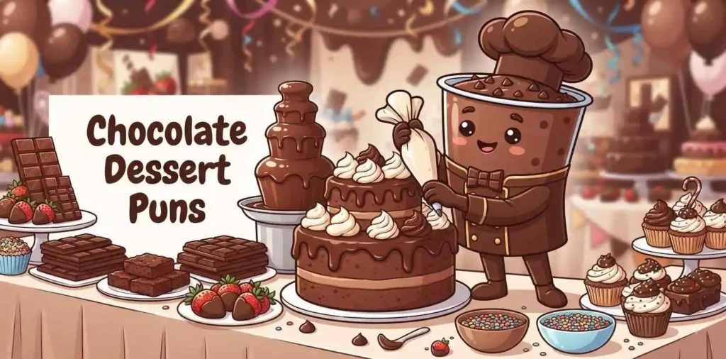 Chocolate dessert celebration