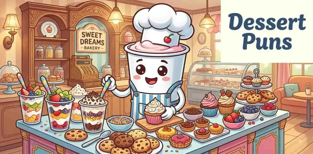 Yogurt dessert scene