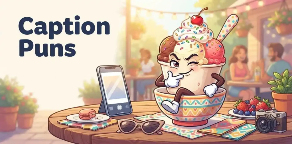 Funny ice cream caption