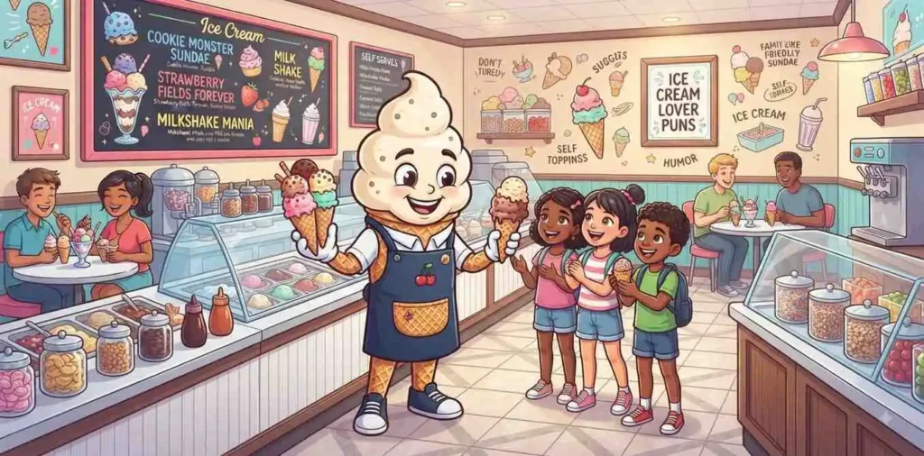 Ice cream lovers dessert