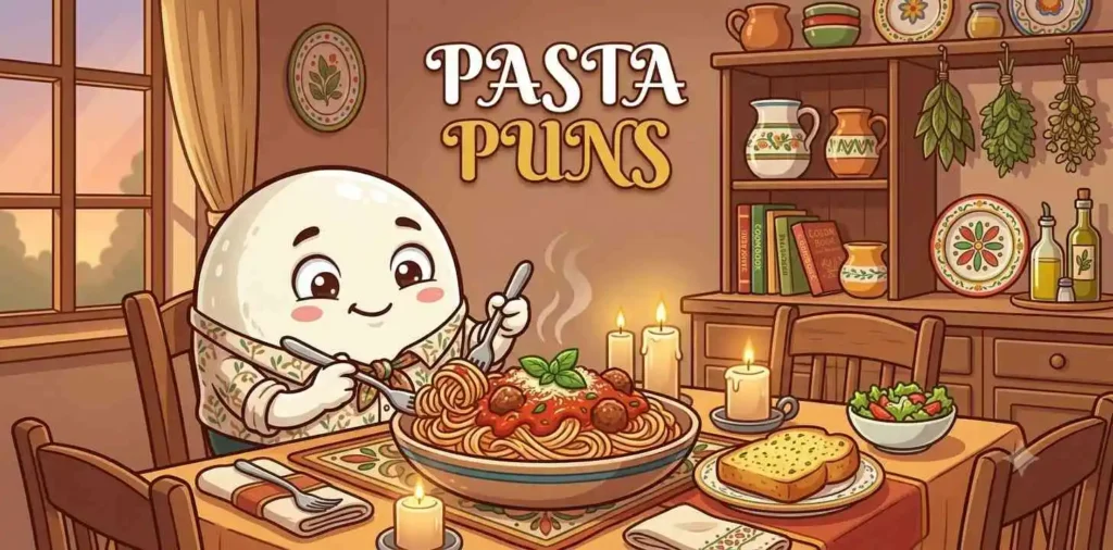 Mozzarella character pasta dinner