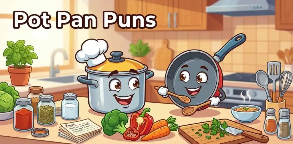Funny pot pan