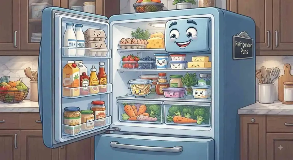 Refrigerator organizing fresh food