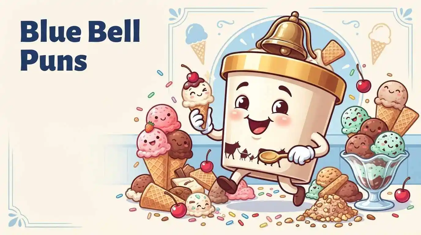 Funny Blue Bell ice cream puns