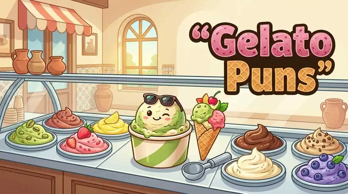 Italian gelato shop