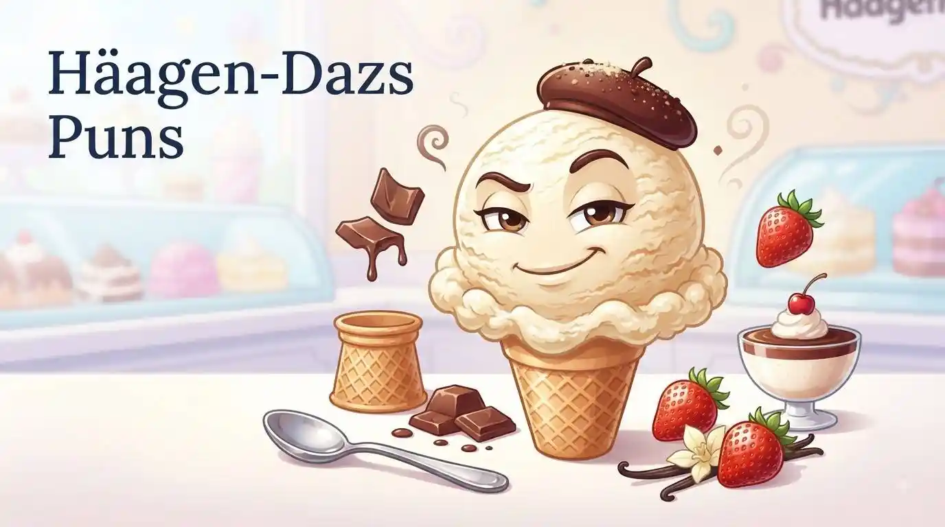 Funny Häagen-Dazs ice cream