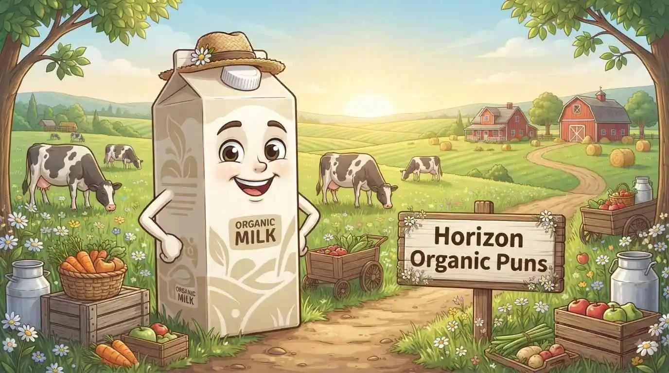 Organic milk character on farm