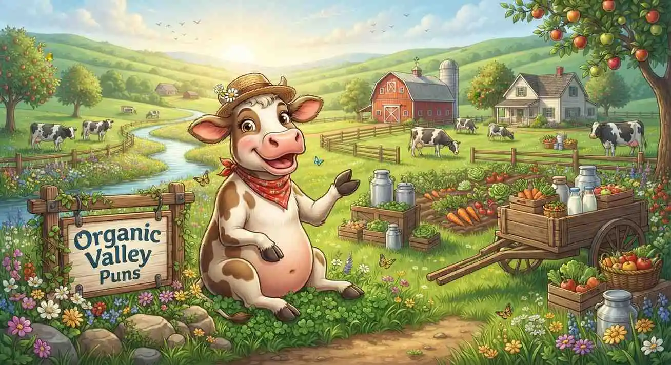 Dairy cow in organic valley