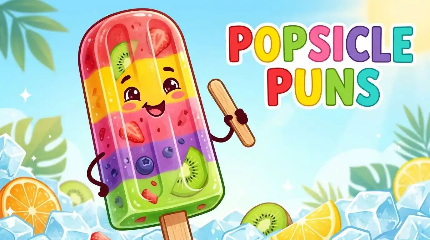 Colorful fruit popsicle collection